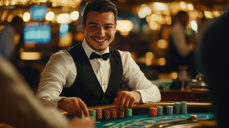 Pengguna Indonesia mengakses platform sr400 melalui smartphone sambil menonton pertandingan sepak bola